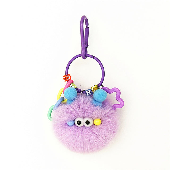 Cute Keychain Creative Plush Doll Hanging Student Plush Toy Gift