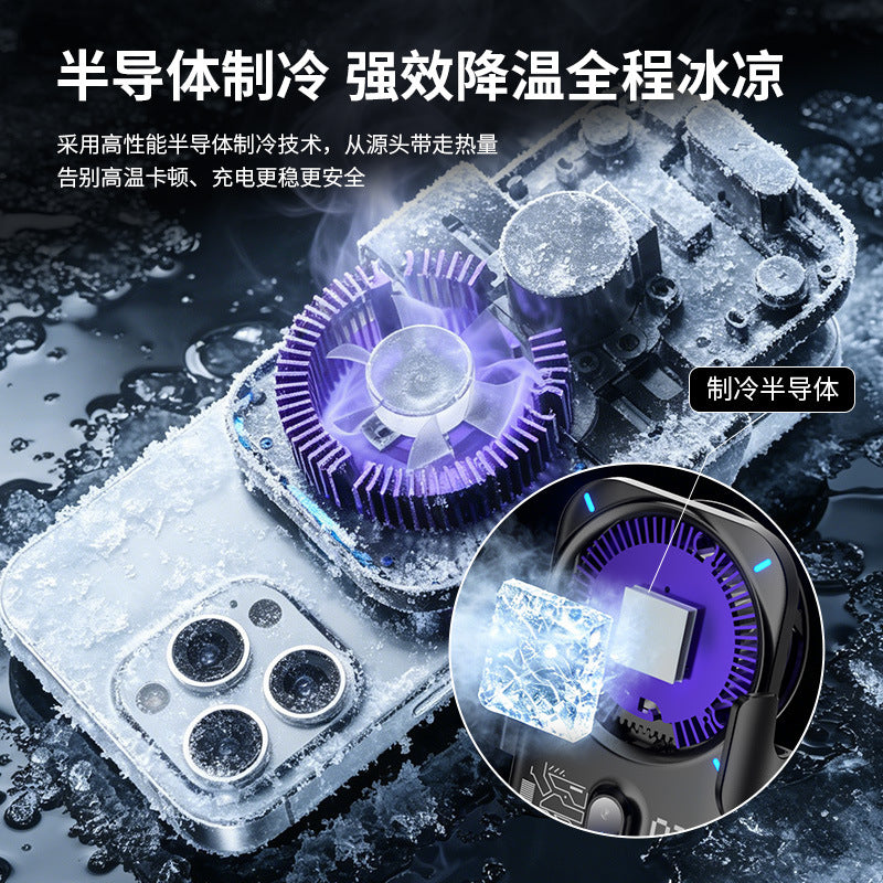 Qi2.2 Car Wireless Charger Mount 25W Fast Charging with Semiconductor Cooling – Air Vent Phone Holder