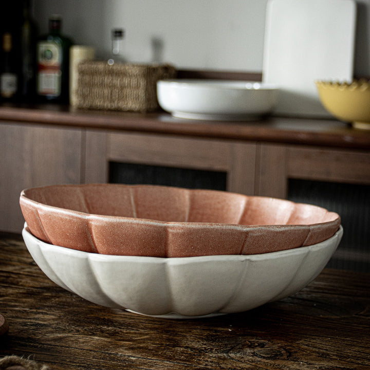 Large Large Bowl Vintage Ceramic Bowl Special Bowl Home Large Bowl