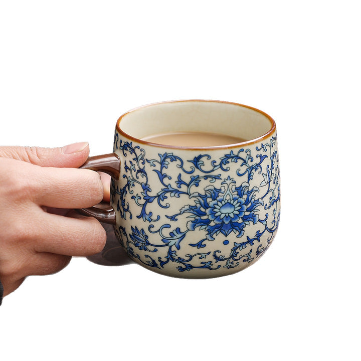 轻奢骨瓷马克杯套装礼盒装高颜值伴手礼高级感水杯茶杯