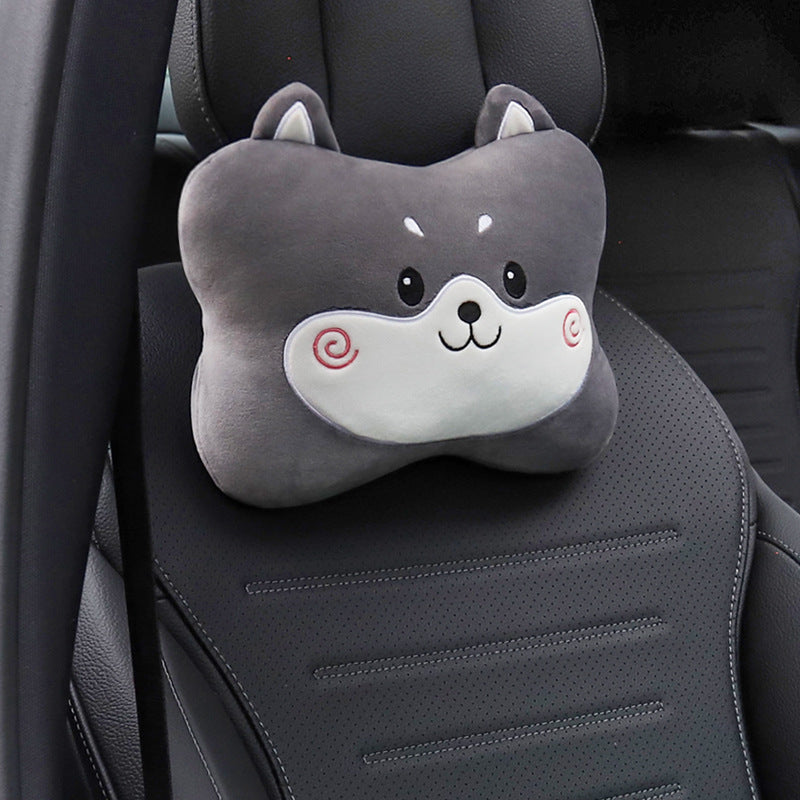 Car Neck Pillow All Season Universal Waist Support Cute