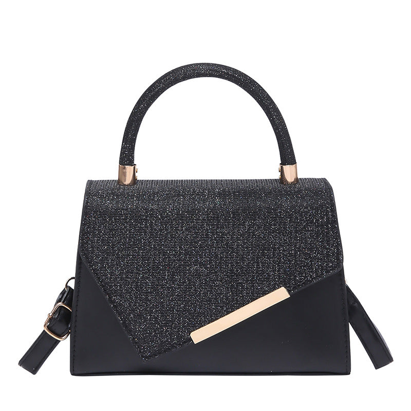 Unique Design Light Luxury Handheld Small Square Bag Fall/Winter New Fashion Versatile Shoulder Bag Styli