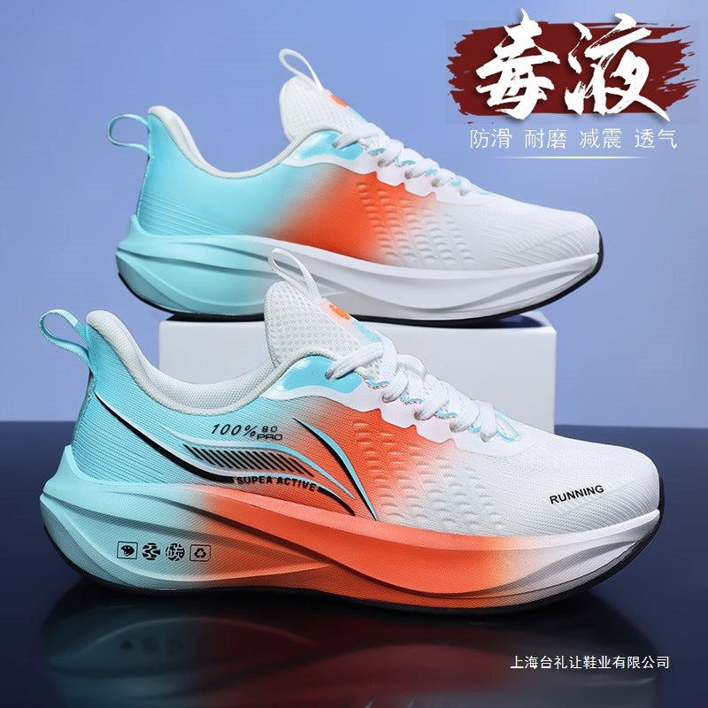 Running Shoes Men Spring New Breathable Ultra Light Sneakers Shoes
