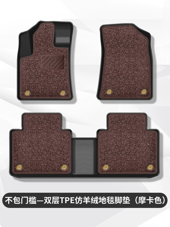 Universal TPE Car Floor Mat – Full Surround Odour-Free Waterproof Interior Pad