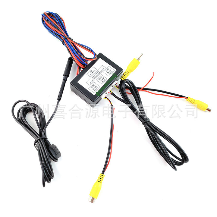 Car Vehicle-mounted two-way video divider car camera