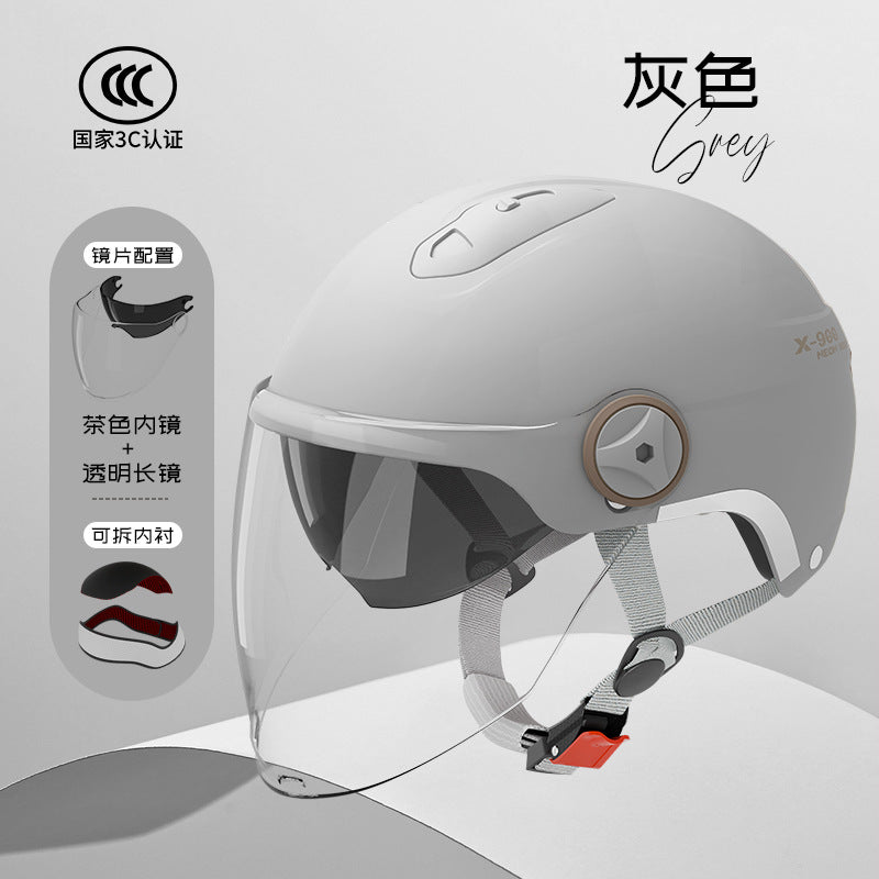 3 c Motorcycle Helmet Men's Women's
