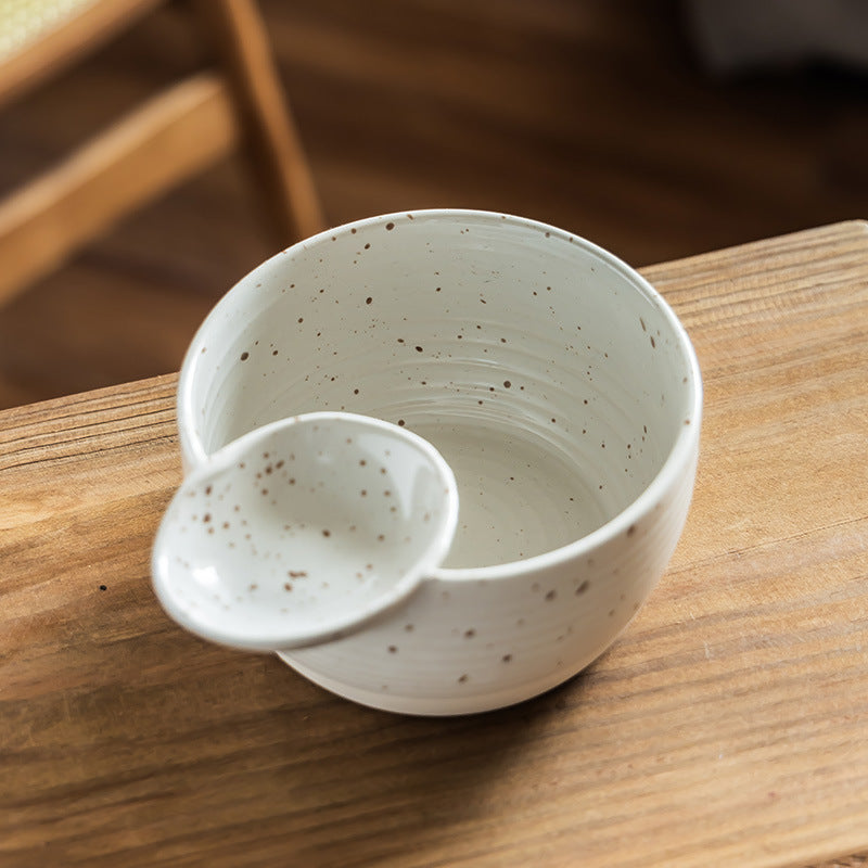 Vintage Ceramic Bowl Home Bowl Large Bowl Practical Tableware Bowl