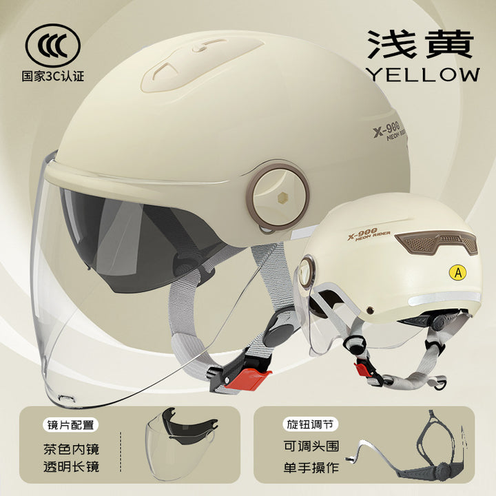 3 c Motorcycle Helmet Men's Women's