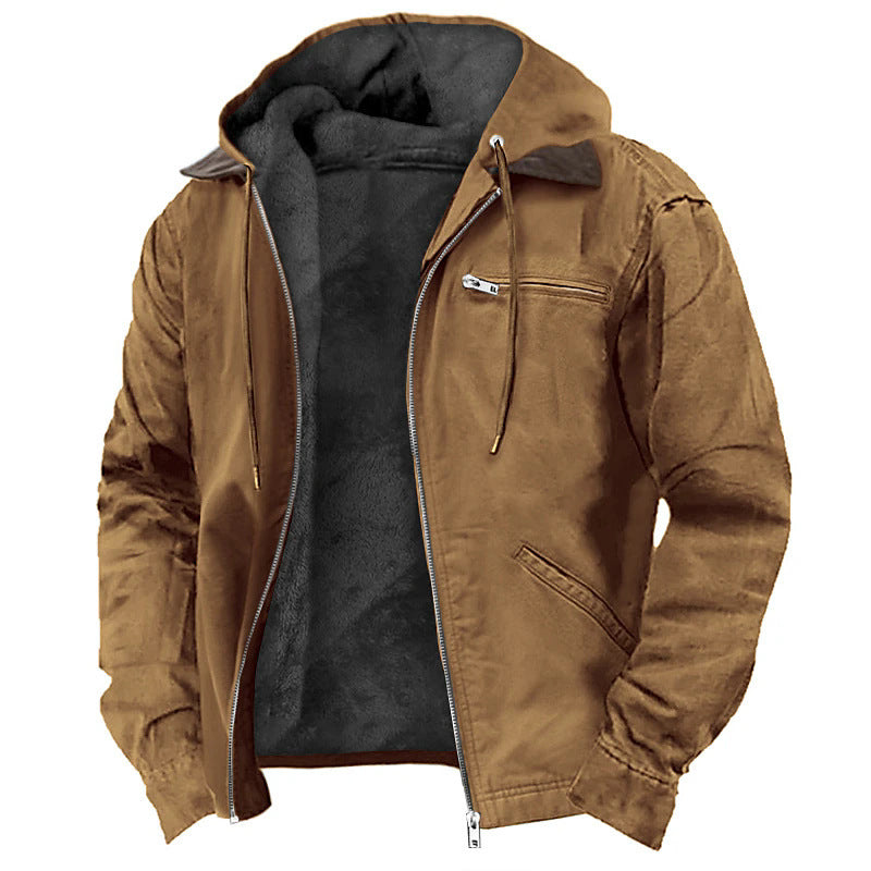 Cotton Casual Men Jacket Men's Cotton