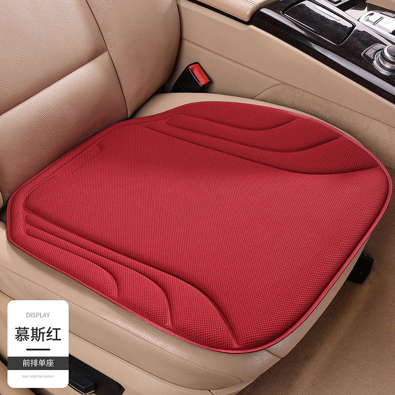 Seaweed Fiber Latex Car Seat Cushion 3-Piece Set – Breathable Anti-Slip Universal Car Seat Pad