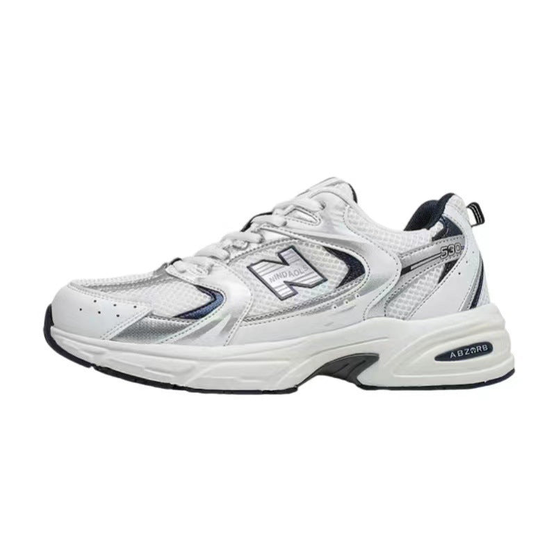 Thick Sneakers Unisex Couple Versatile Shoes Fashion Breathable Shoesn Comfortable Running Shoes