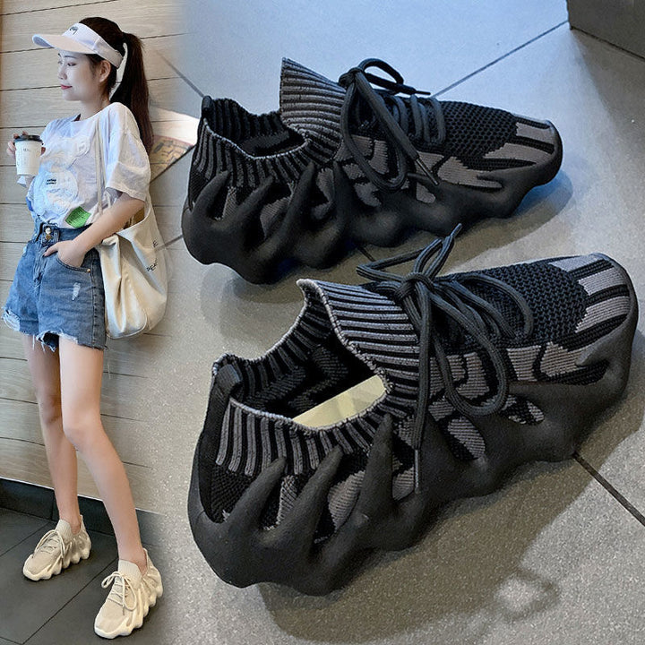 Women Shoes New Summer Sneakers Breathable 450 Casual Shoes Korean Style Running Shoes Women