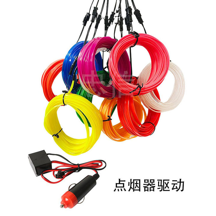 Car EL Wire Cold Light Strip 1 M-5 M – Interior Atmosphere Decoration Light