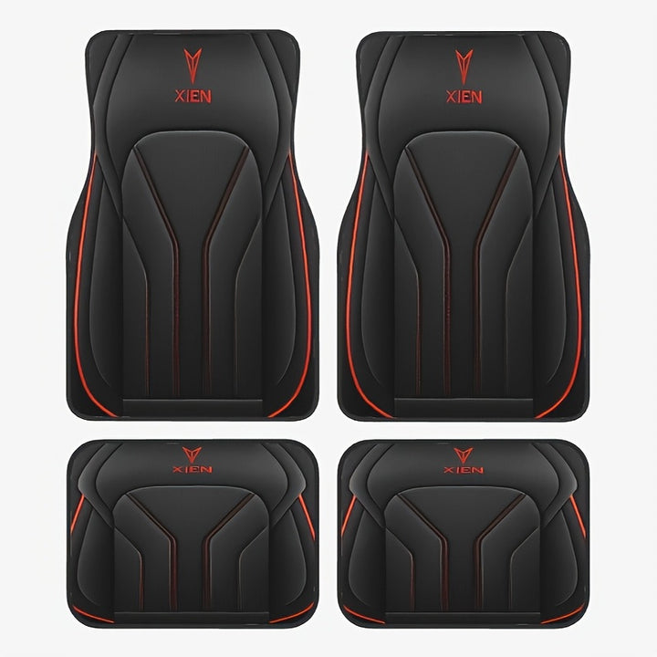 TEMUNordic Vintage Car Foot Mat Carpet Carpet 4 Piece Set Stain Resistant Floor Mat Wholesale Drop Shipping