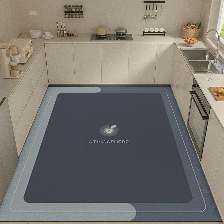 Light Luxury Premium Feel Floor Mat Home Kitchen Non Slip Foot Mat Entryway Stain Resistant Door Mat