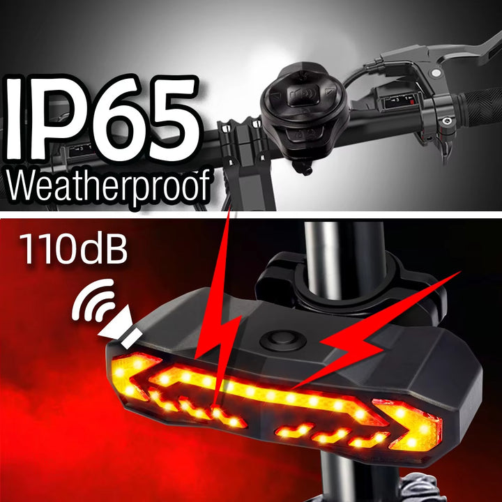 IP 65 Bicycles Lights Riding Rear Turn Led Tail Light 2 sets