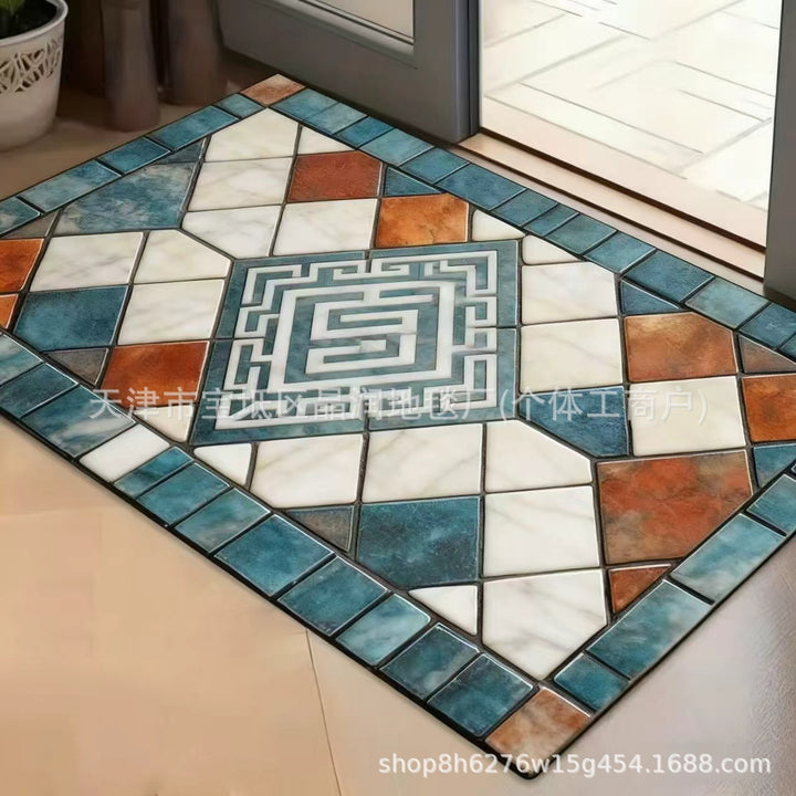 temu Vintage Entryway Entryway Floor Mat Drop Shipping
