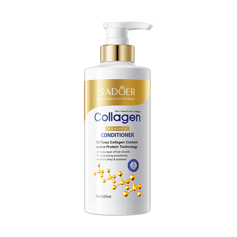 全英文沐浴露SADOER骨胶原氨基酸净肤沐浴露洗发水跨境洗护批发