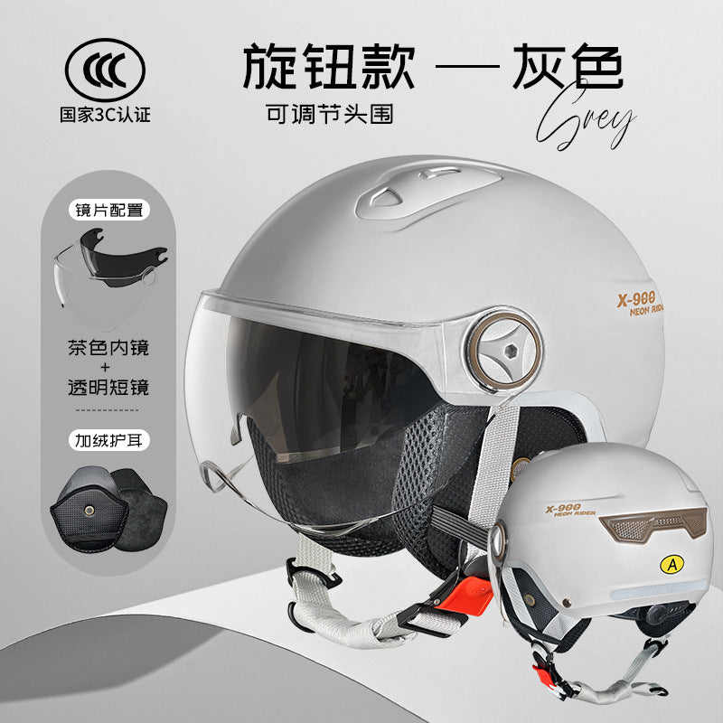 3 c Motorcycle Helmet Men's Women's