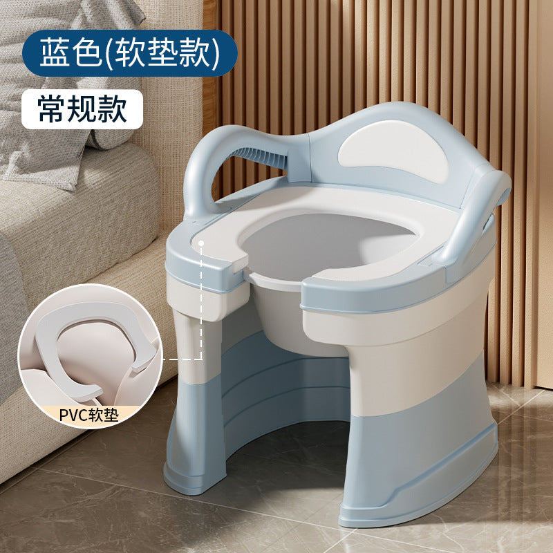 蹲便改坐便椅孕妇坐便器蹲厕凳子蹲坑神器家用老人厕所移动马桶