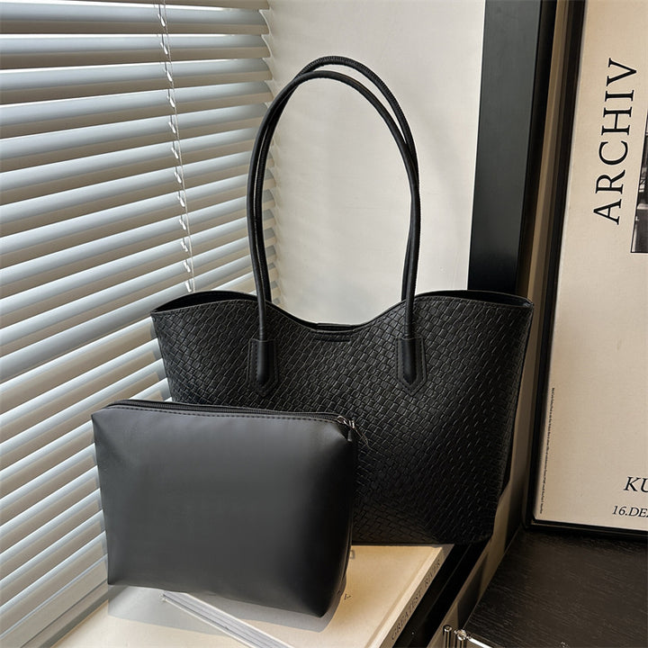 Handheld Tote Bag Women New Large Capacity Commuter Versatile Shoulder Bag Underarm Bag Unique