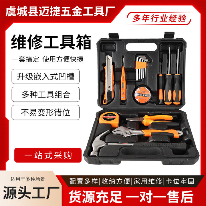 16 pc Car Repair Tool Gift Set – Complete Auto Maintenance Combo Toolkit