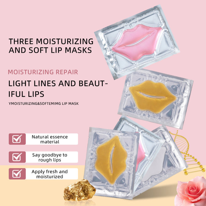 Rose Crystal Lip Mask – Moisturizing Lip Film & Color Care