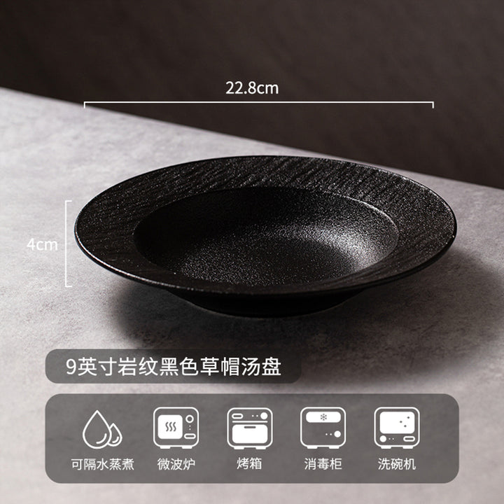高级感碗碟套装家用简约高颜值碗盘乔迁碗筷碗具釉下彩餐具套装