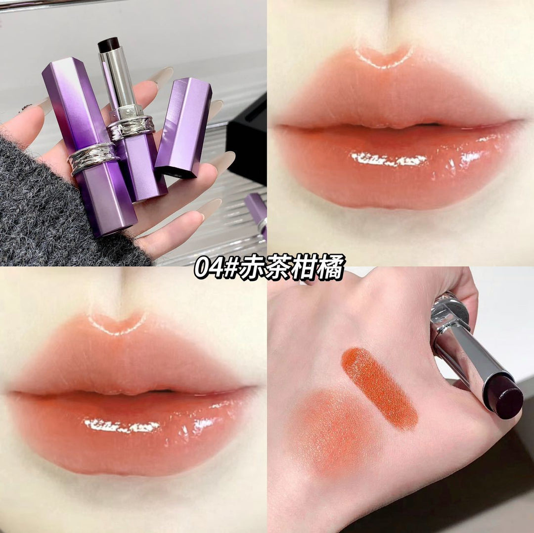 kakashow持妆黑口红滋润显色不易沾杯显白素颜氛围感变色黑色唇膏