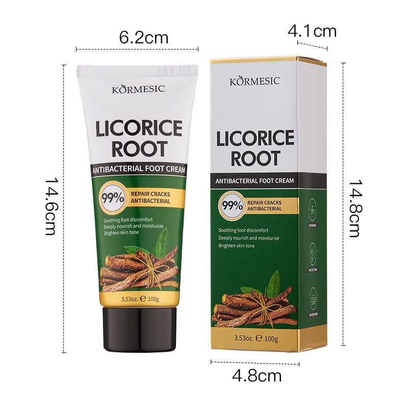 KORMESIC甘草根面部护理套装全英文包装身体乳精华洁面乳厂家批发