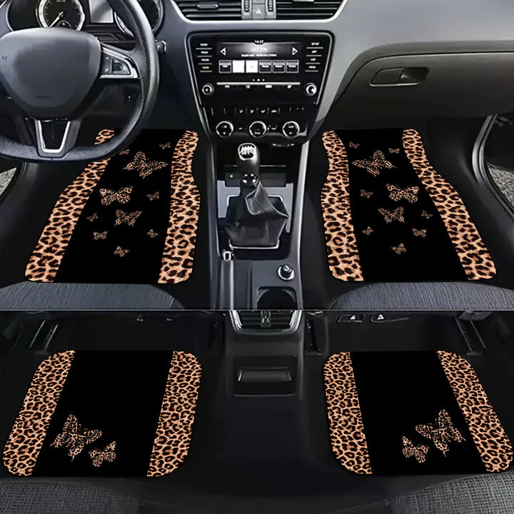 Vintage Car Foot Mat Carpet 4 Piece Set Stain Resistant Floor Mat TEMUFoot Mat Wholesale
