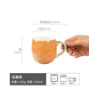 高颜值马克杯通用日式复古早餐杯咖啡水杯高档陶瓷大容量杯子批发