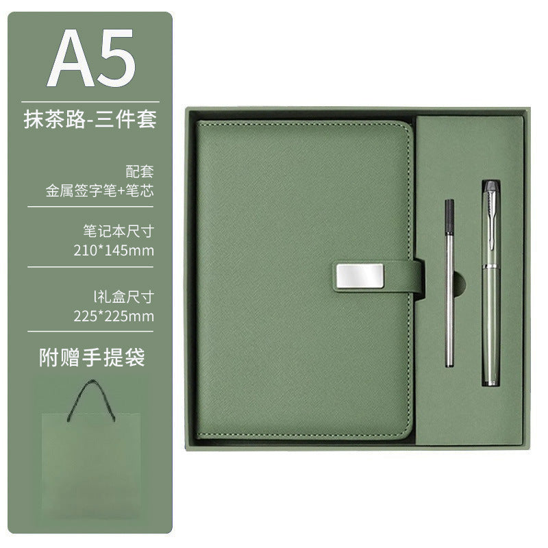 A5笔记本礼盒套装记事本套装商务办公记录本全套logo广告特价优惠