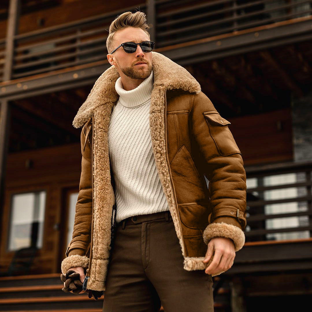 Wholesale Winter Men's Jacket Thickened