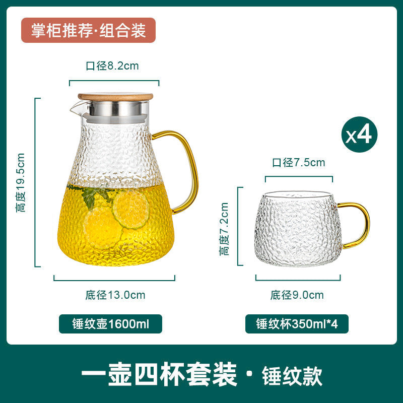 Glass High Temperature Home Large Capacity Set