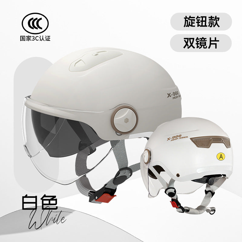 3 C Helmet Motorcycle Men's Women's