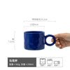 高颜值网红马克杯家用陶瓷情侣水杯ins风复古咖啡杯批发创意杯子