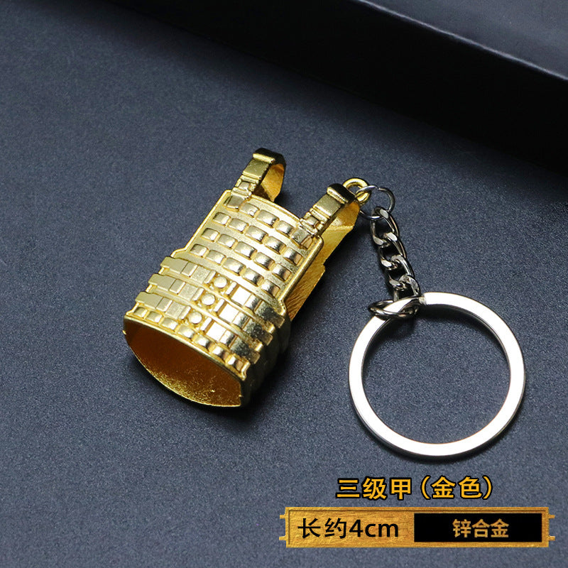 吃鸡和平绝地精英枪械M416合金武器模型周边98K玩具挂件钥匙扣