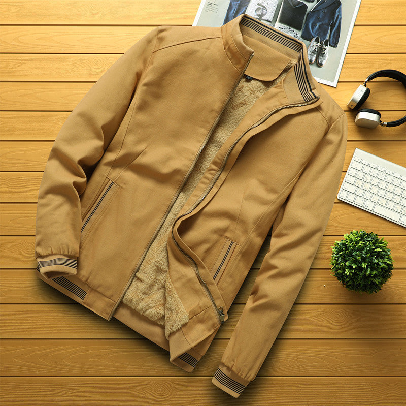 Spring Cotton Slim Fit Men's Casual Jacket