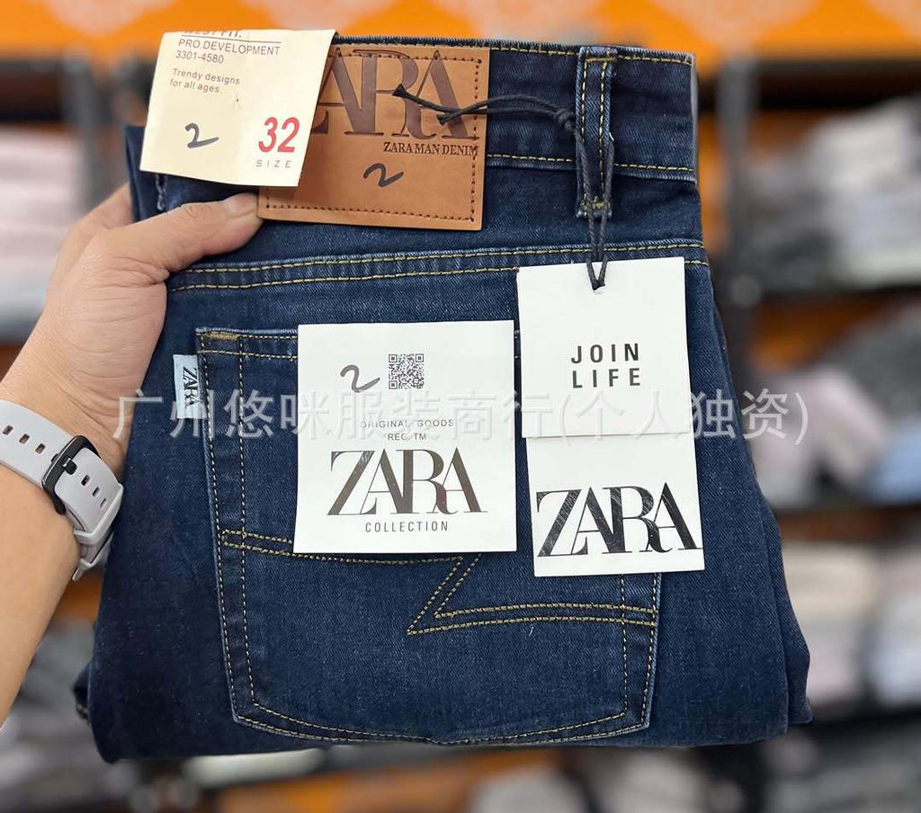 Men's jeans are available宽松男士牛仔裤现货批发直筒牛仔长裤