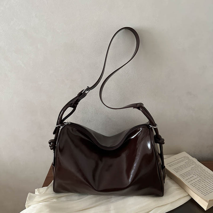 New Fashion Commuter Trendy Texture Single Shoulder Underarm Bag Premium Design Large Capacity Tote Bag