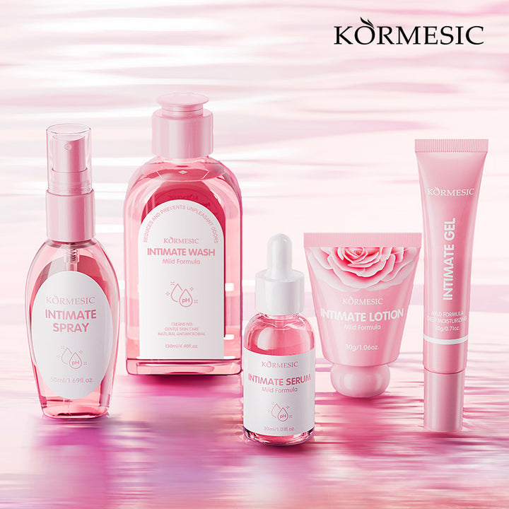 KORMESIC全英文女性私密护理精华液清洗剂乳液Lotion亚马逊同款