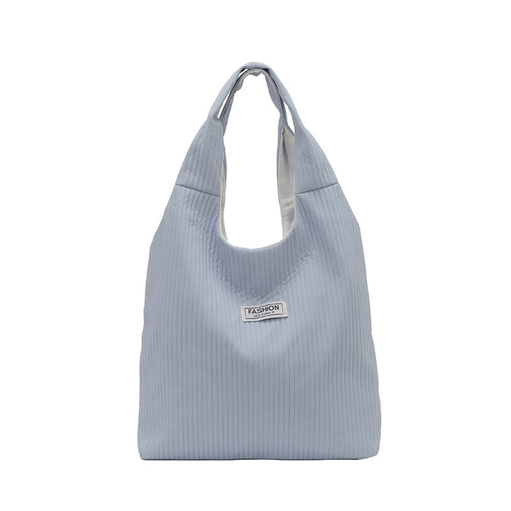 Spring New Minimalist Large Shoulder Bag – Korean Retro Single Shoulder Bag