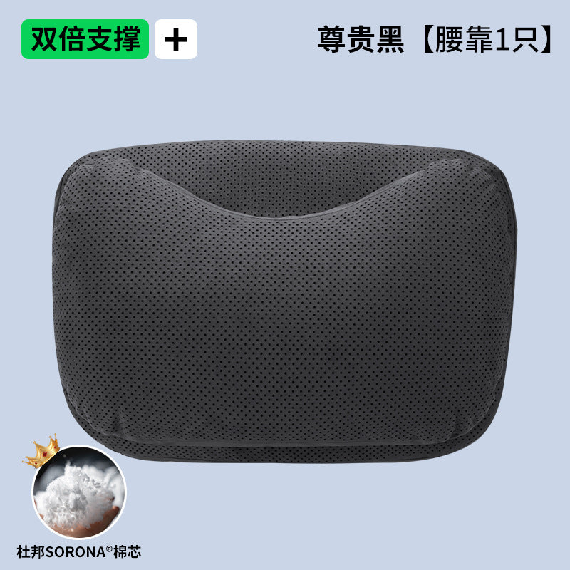 Car Pillow Premium Feel Breathable Cotton Neck Pillow Car Pillow