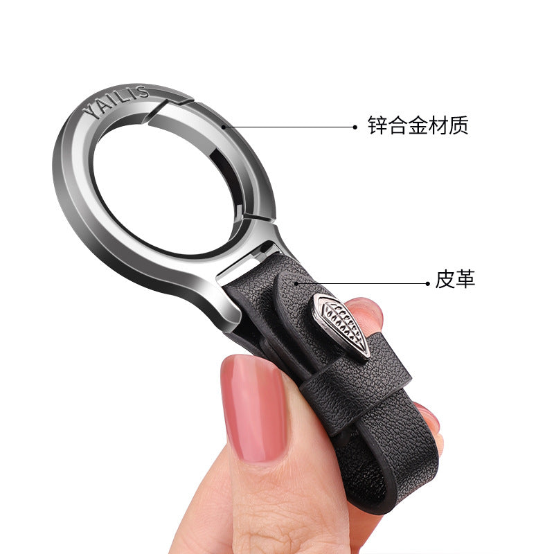 汽车钥匙扣高档男新款多功能挂扣挂件皮带女士钥匙挂车用防丢配件