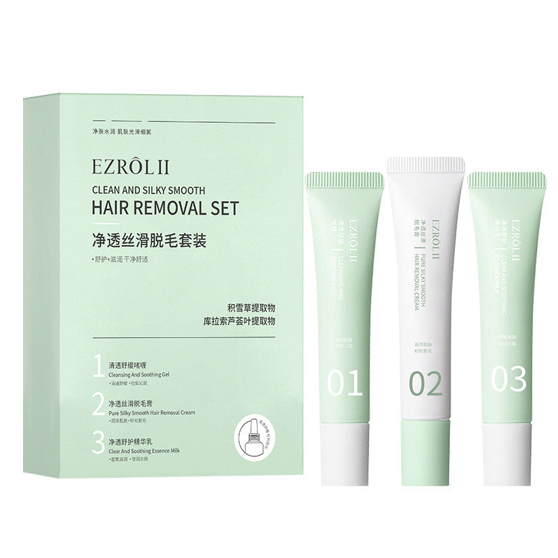 韩纪脱毛膏温和脱毛不刺激手臂腋下私处护理去毛膏一件代发