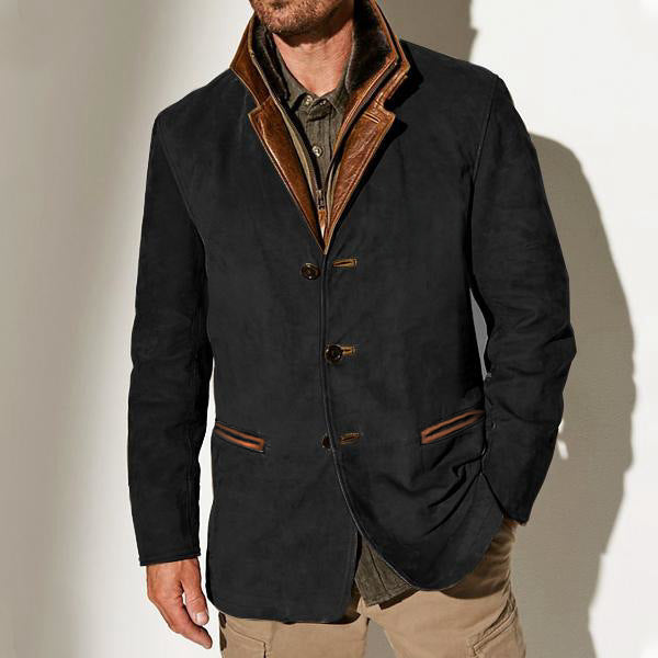 Spring New Men Fashion Vintage Men Casual Jacket Top