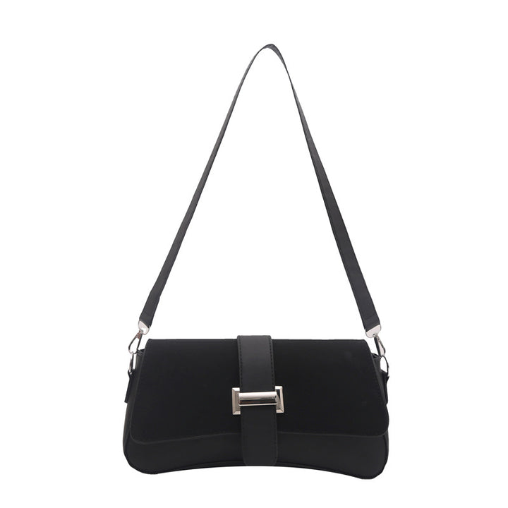 New Premium Texture Single Shoulder Small Square Bag Vintage Stylish Trendy Commuter Crossbody Bag