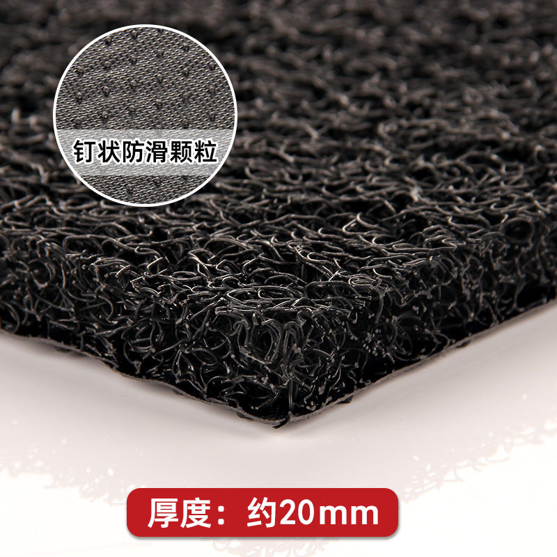 可裁剪丝圈地垫入户门垫进门口脚垫汽车防滑耐脏垫子塑料地毯加厚