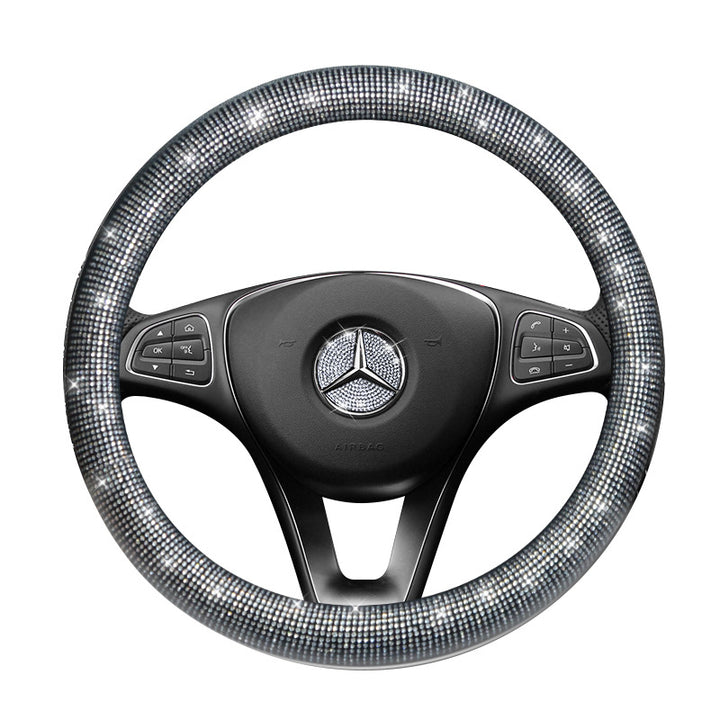 All Season Universal Grip Cover Fashion Women Medium DMedium Large Small Car Steering Wheel Cover